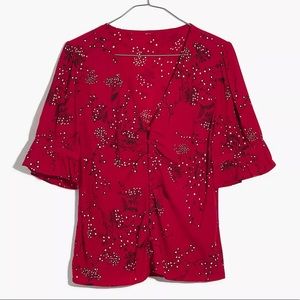 Madewell daylight top Windswept Floral 0